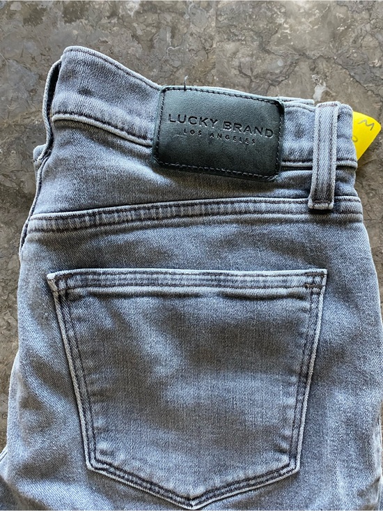 Lucky Brand Denim - Lucky Brand Gray Mid Rise Skinny Jeans